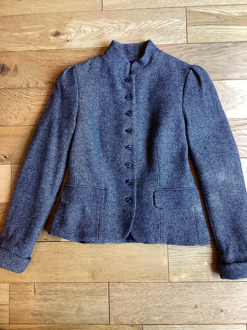 Chaps wool herringbone, blazer